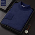 Fall Winter Men Half-Collar Wool Sweater - Minihomy