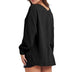 Lightweight V-neck Sweaters Women Winter Casual Long Sleeve Pullover Top - Minihomy