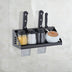 Condiment Kitchen Rack - Space Aluminum - Modern Home Organizers - Minihomy