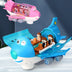 360 Rotating Electric Plane Airplane Toys For Kids Bump And Go Action Toddler Toy Plane With LED Flashing Light Sound For Boys - Minihomy