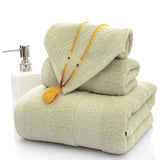 Three-Piece Bath Towel Set: Luxurious Comfort for Your Bathroom