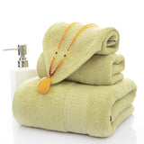 Three-Piece Bath Towel Set: Luxurious Comfort for Your Bathroom