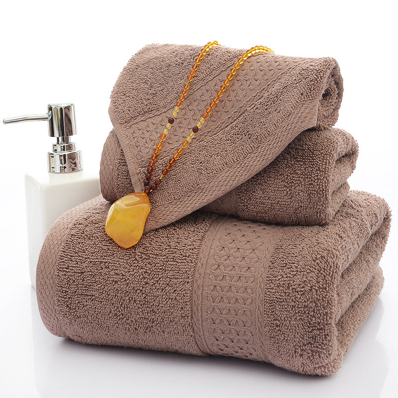 Three-Piece Bath Towel Set: Luxurious Comfort for Your Bathroom