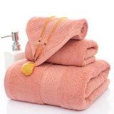 Three-Piece Bath Towel Set: Luxurious Comfort for Your Bathroom