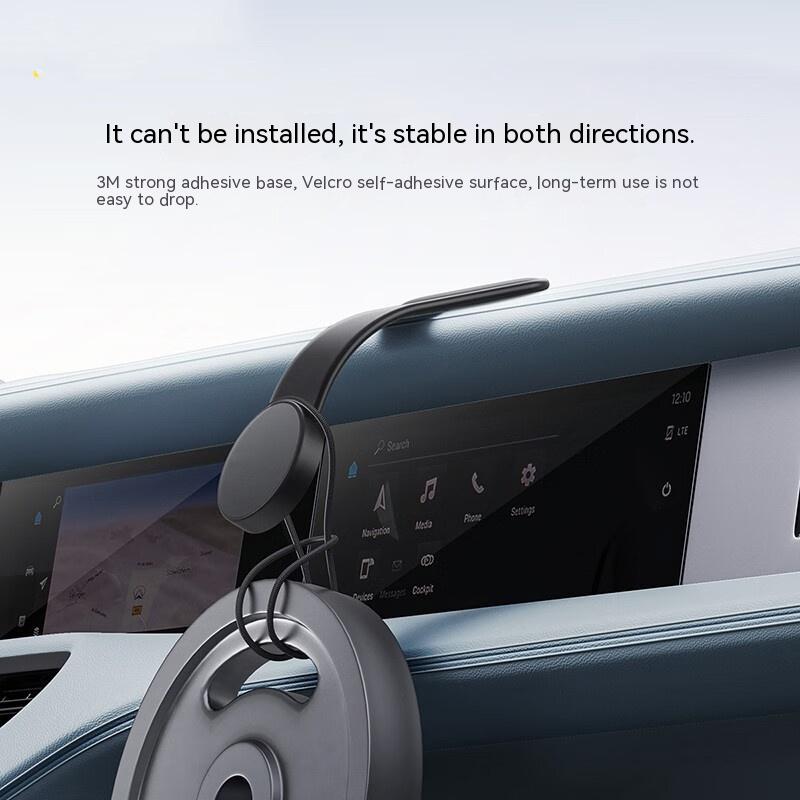 Magnetic Bendable Car Mobile Phone Holder - Wireless Charger Compatible - Minihomy