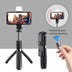 Bluetooth Selfie Stick with Mobile Remote Control Tripod - Compatible with iPhone Models - Minihomy