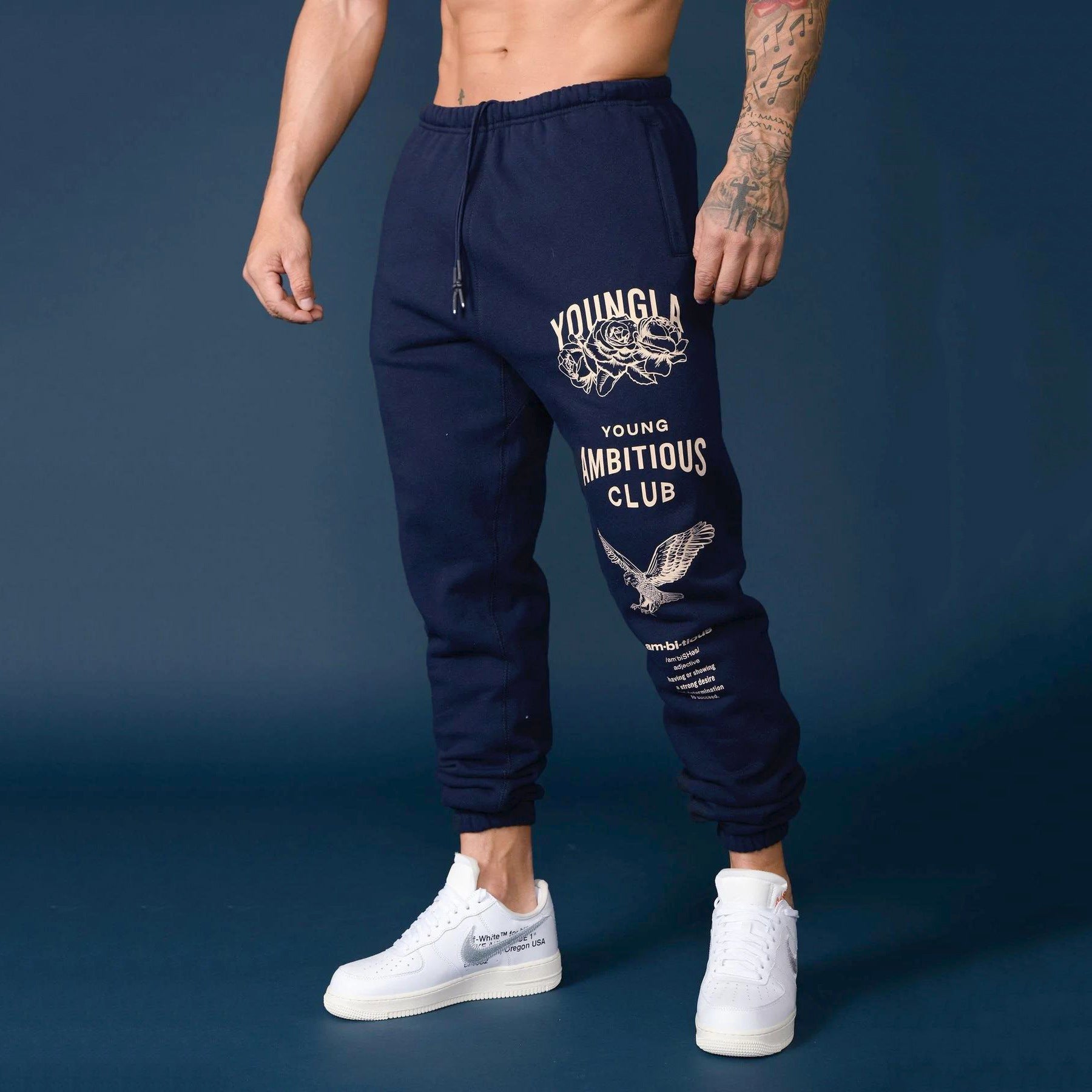 Men's Thicken Ankle-tied Sports Pants - Minihomy