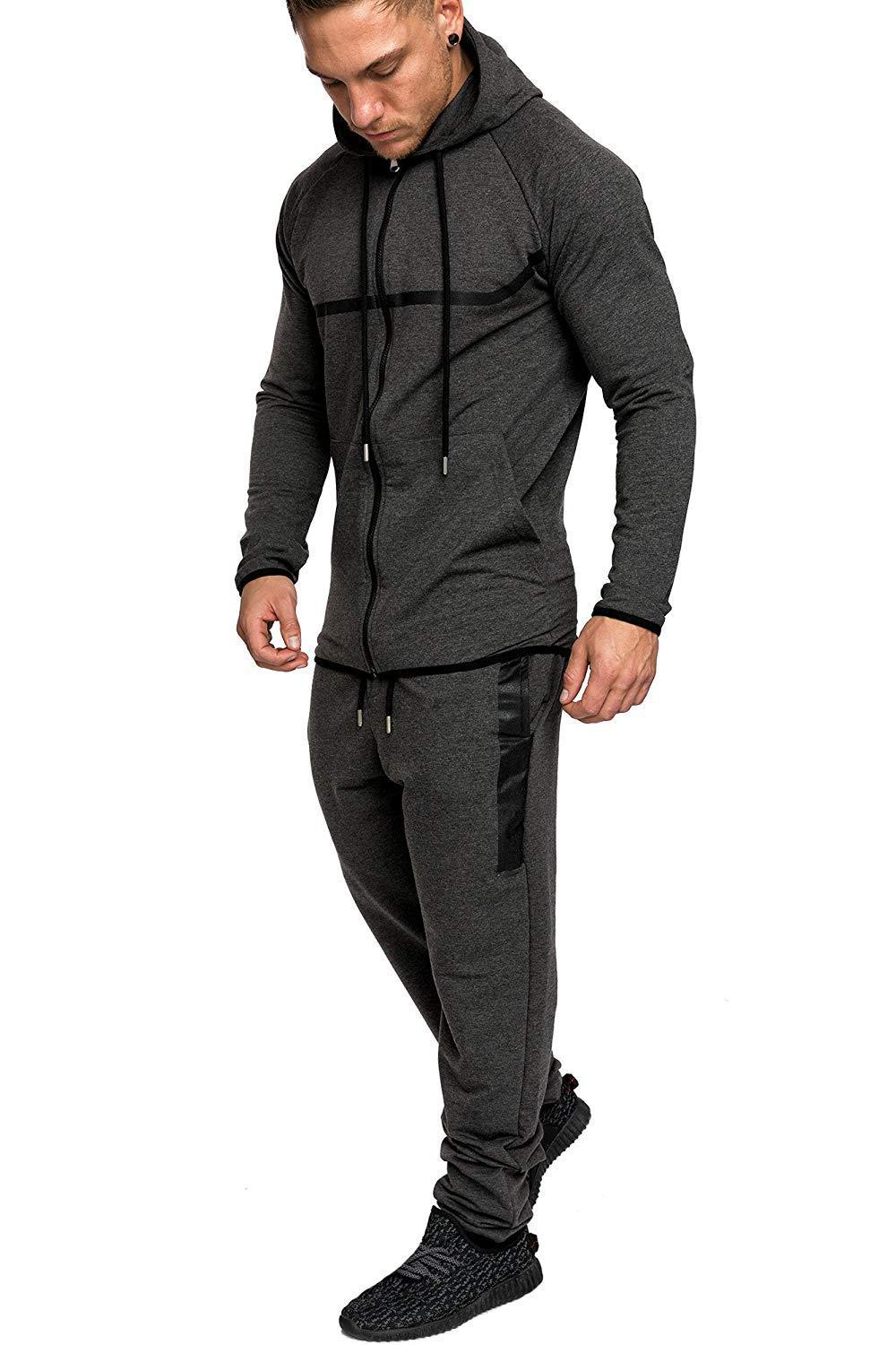 Leisure Sports Fitness Suit Men's Snowflake - Minihomy