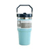 Portable Stainless Steel Travel Tumbler - Insulated Water Bottle with Handle Cover - Minihomy