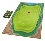 Golf Training Mat For Swing Parent-child Toys Ball Trace Directional Mat - Minihomy