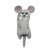 Cat Pet Plush Embroidered Mint Toys - Minihomy