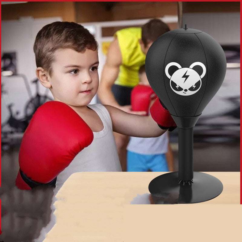 Boxing Speed Ball Tabletop Reaction Target Sandbags Kids Suction Cup Boxing Reflex Ball - Minihomy