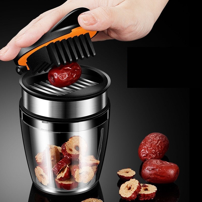 Kitchen Gadget With Integrated Fruit Cutter - Minihomy