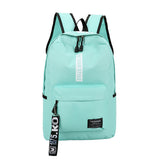 Canvas Large Capacity Fashion Letter Backpack - Minihomy