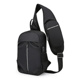 Men Chest Bag With Phone Wallet Design Crossbody Shoulder Bags Sports - Minihomy