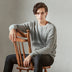 Mens bottoming shirt knitted sweater pullover - Minihomy