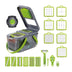 Kitchen Multi-function Vegetable Cutter - Stainless Steel + ABS - Home Chef's Essential - Minihomy