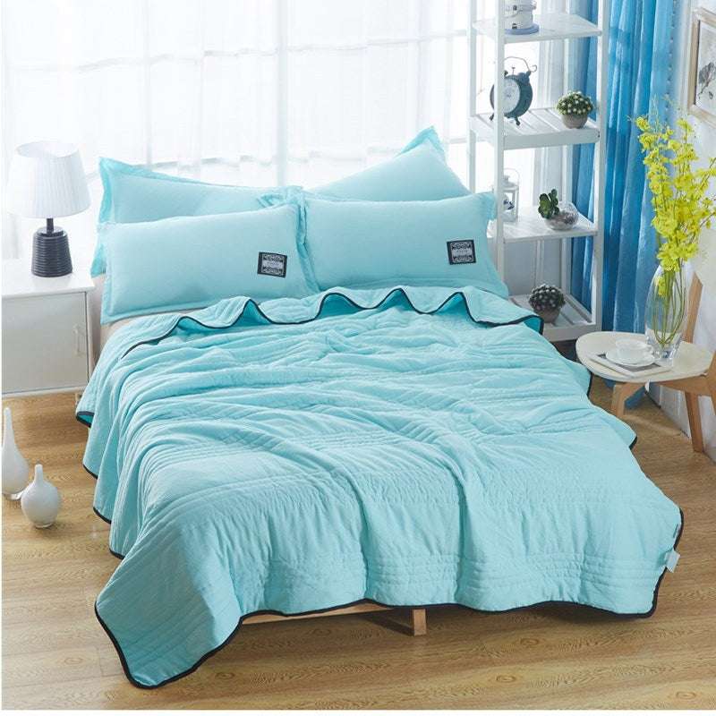 Cooling Blankets Pure Color Summer Quilt Plain Summer Cool Quilt Blanket - Minihomy