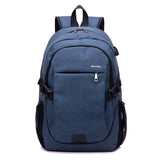 Leisure business travel computer backpack junior high school schoolbag - Minihomy