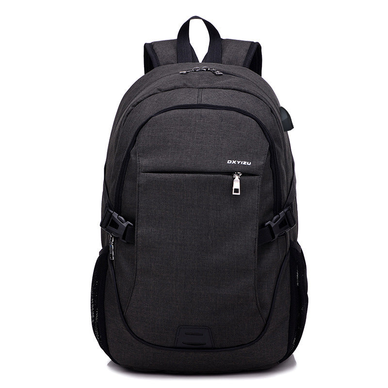 Leisure business travel computer backpack junior high school schoolbag - Minihomy