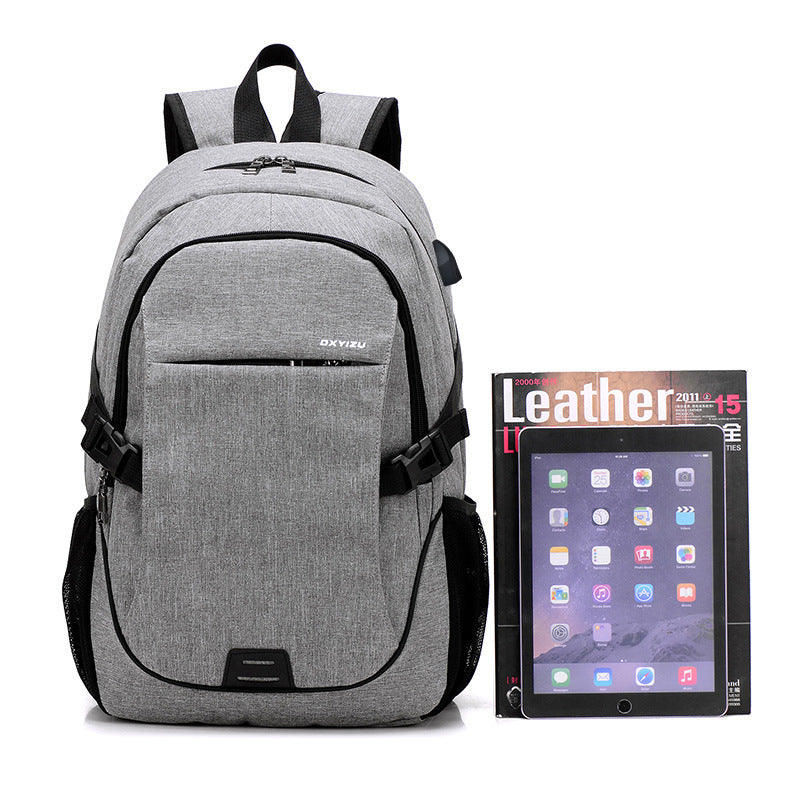 Leisure business travel computer backpack junior high school schoolbag - Minihomy