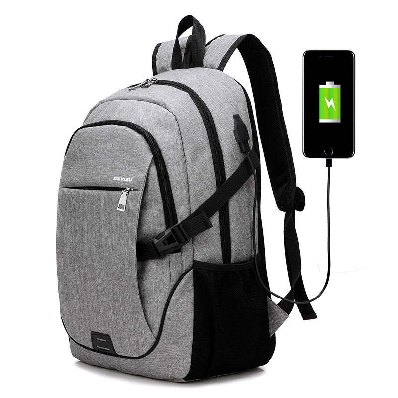 Leisure business travel computer backpack junior high school schoolbag - Minihomy