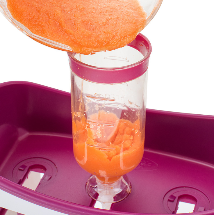 Baby Food Maker Squeeze Food Station Organic Food For Newborn Fruit Container Storage - Minihomy