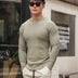 Autumn Men's Long-sleeved V-neck T-shirt - Minihomy