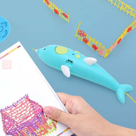 Dolphin 3D Printing Pen For Kids - Minihomy