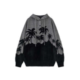 Coconut Hooded Sweater Loose Design - Minihomy