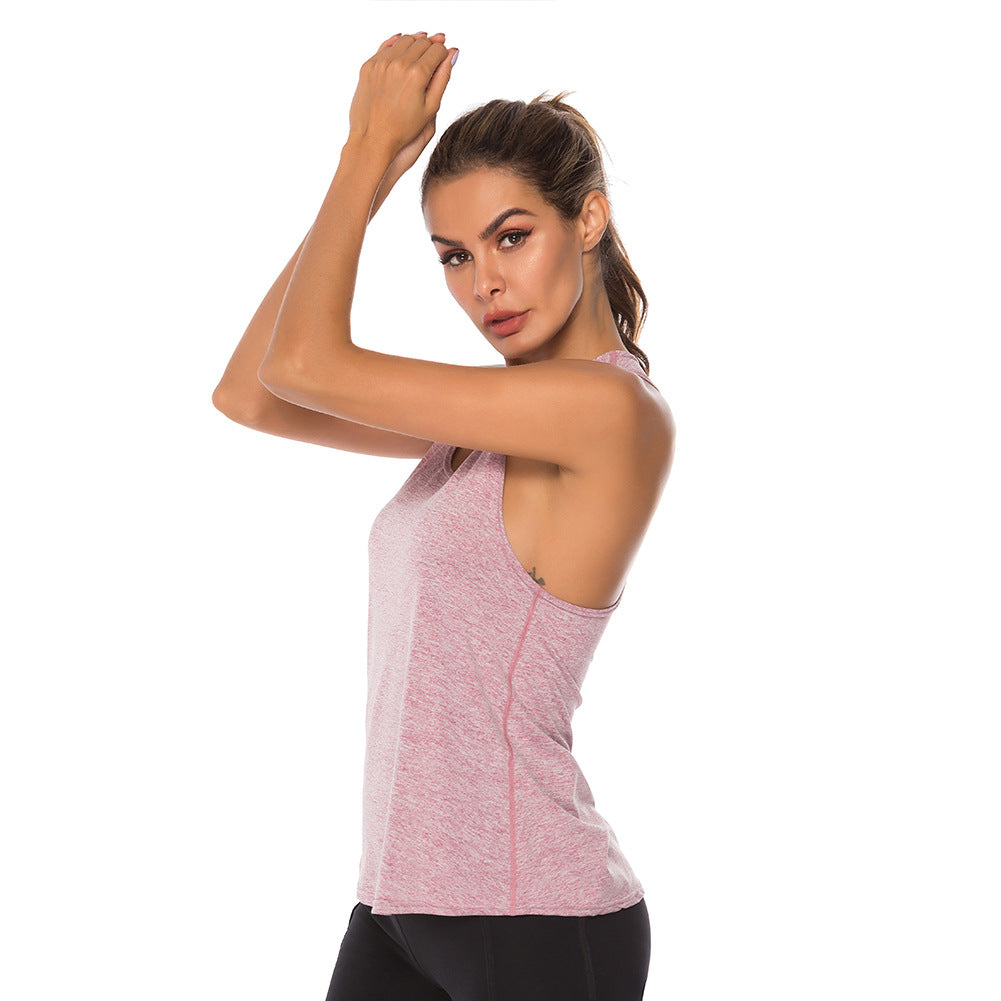 Summer Women Sport Gym Back Race Vest