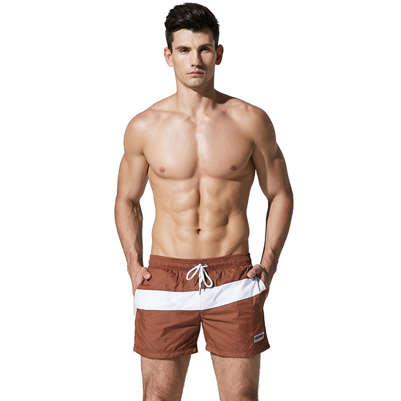 Beach Shorts Quick Drying Pants Color Matching - Minihomy