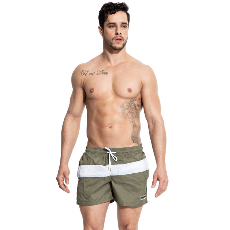 Beach Shorts Quick Drying Pants Color Matching - Minihomy