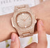 Mens Watches Luxury Brand Fashion Diamond Date Quartz Watch - Minihomy