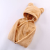 Cotton baby care hooded bath towel - Minihomy