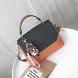 Contrast Handbag - A Stylish and Functional Everyday Companion - Minihomy