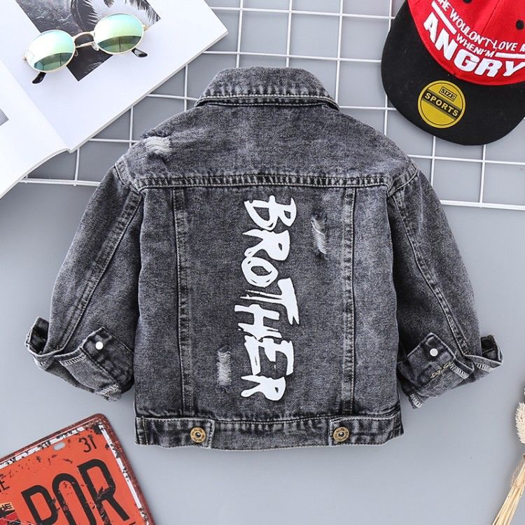 Boys' Denim Children's Jacket - Minihomy