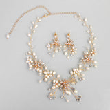 Pearl Necklace and Earring Set - Minihomy