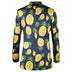 Male Hawaiian Vacation Pineapple Fruit Casual Suit - Minihomy