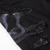 Men's Patchwork Jeans with Broken Three-Headed Snake Embroidery - Minihomy