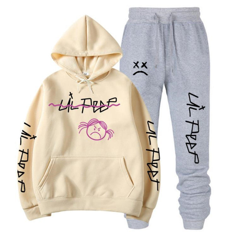 Peep Hoodie Sweatshirt Sets - Minihomy