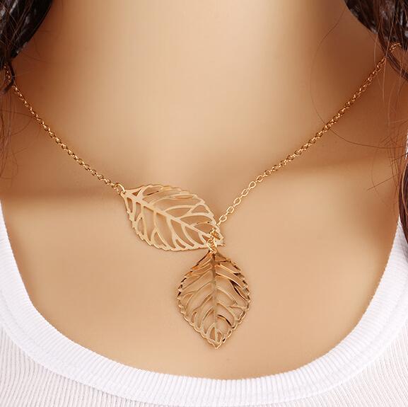 Leaf Necklace for Women - Minihomy