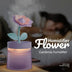 Mini USB Flower Shape Humidifier - Quiet and Portable Hydrating Water Purification Spray - Minihomy