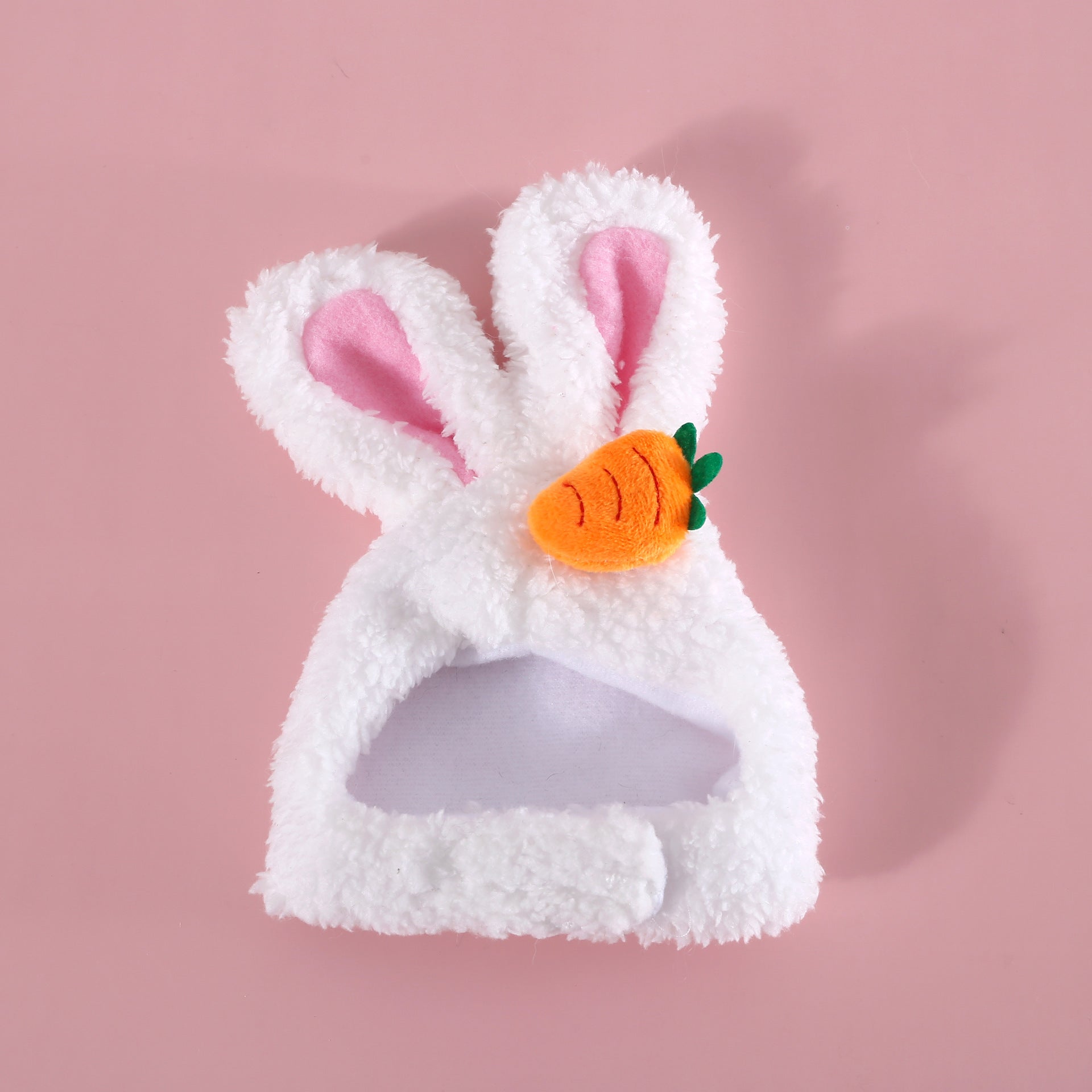 Plush Cartoon Cat Dog Rabbit Ears Cute Easter Decoration Hat Head Cover - Minihomy