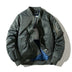 Military Flight Baseball Solid Pilot Jackets - Men - Minihomy