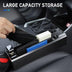 Car Organizer with Charger Cable Car Seat Gap Storage Box with Cable - Minihomy