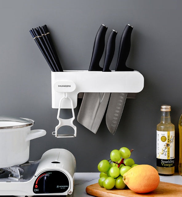 Kitchen Knife Rack - Plastic - Modern and Simple Design - Minihomy