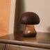 INS Wooden Cute Mushroom LED Night Light - Bedside Table Lamp for Bedroom - Minihomy