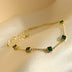 All-match Elegant Exquisite Emerald Zircon Bracelet - Minihomy