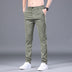 Men's Tencel Straight Trousers Slim Fit Skinny Pants - Minihomy